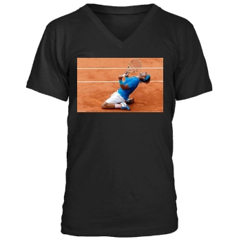 Rafael Nadal Men's V-Neck T-Shirt