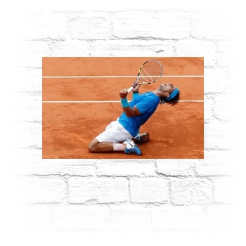 Rafael Nadal Metal Wall Art