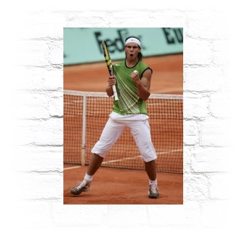 Rafael Nadal Metal Wall Art