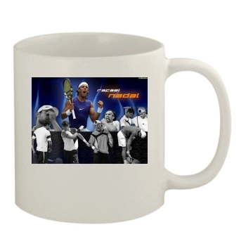 Rafael Nadal 11oz White Mug