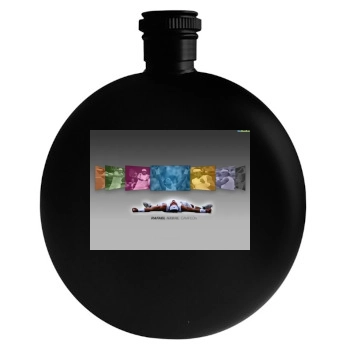 Rafael Nadal Round Flask