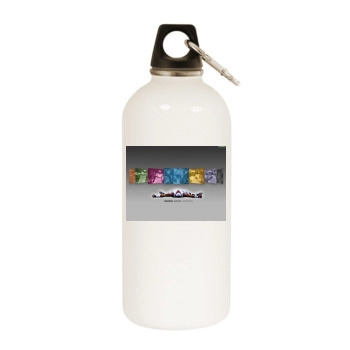 Rafael Nadal White Water Bottle With Carabiner