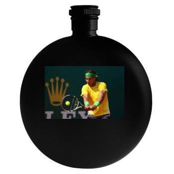 Rafael Nadal Round Flask