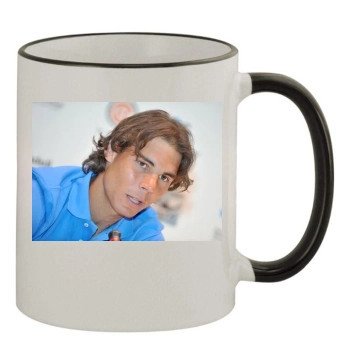 Rafael Nadal 11oz Colored Rim & Handle Mug