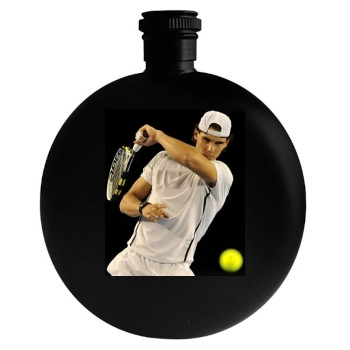 Rafael Nadal Round Flask