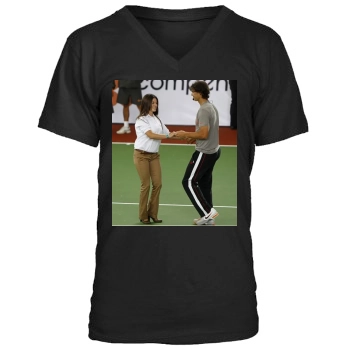 Rafael Nadal Men's V-Neck T-Shirt