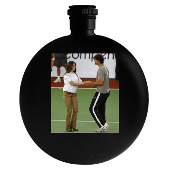 Rafael Nadal Round Flask