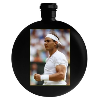 Rafael Nadal Round Flask