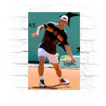 Rafael Nadal Metal Wall Art