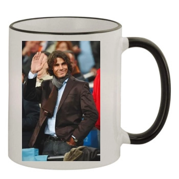 Rafael Nadal 11oz Colored Rim & Handle Mug