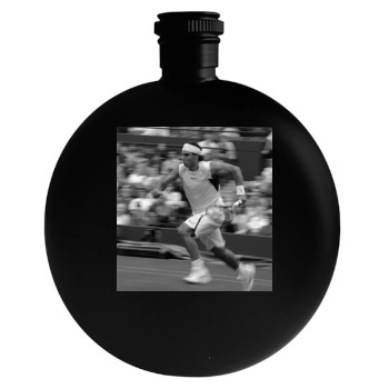 Rafael Nadal Round Flask