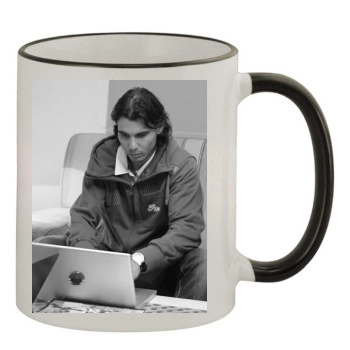 Rafael Nadal 11oz Colored Rim & Handle Mug