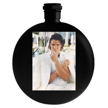 Rafael Nadal Round Flask