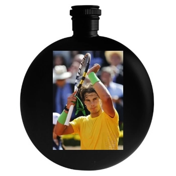 Rafael Nadal Round Flask