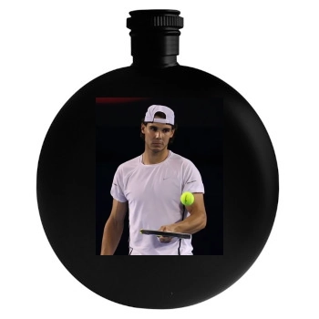 Rafael Nadal Round Flask