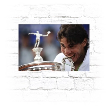 Rafael Nadal Metal Wall Art