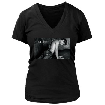 Rafael Nadal Women's Deep V-Neck TShirt