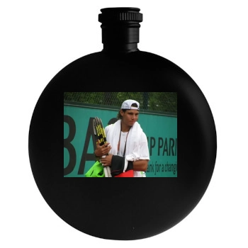 Rafael Nadal Round Flask