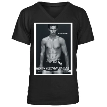 Rafael Nadal Men's V-Neck T-Shirt