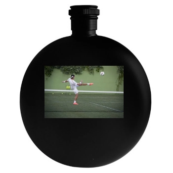 Rafael Nadal Round Flask