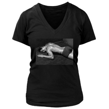 Rafael Nadal Women's Deep V-Neck TShirt