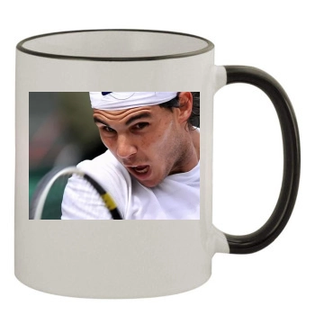 Rafael Nadal 11oz Colored Rim & Handle Mug