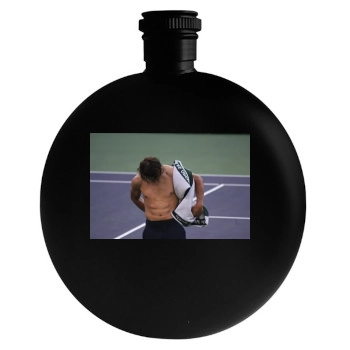 Rafael Nadal Round Flask