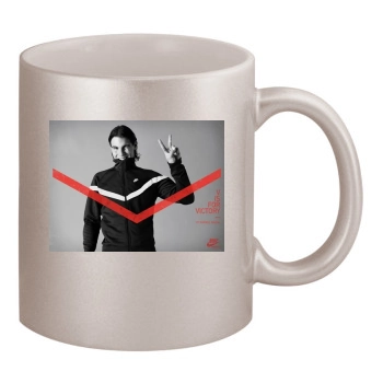 Rafael Nadal 11oz Metallic Silver Mug