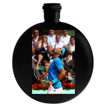 Rafael Nadal Round Flask