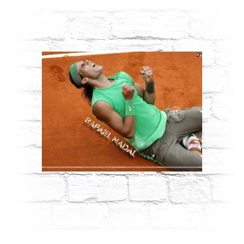 Rafael Nadal Metal Wall Art