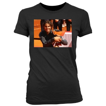 Rafael Nadal Women's Junior Cut Crewneck T-Shirt