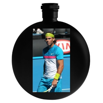 Rafael Nadal Round Flask