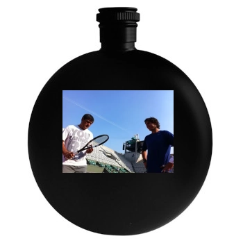 Rafael Nadal Round Flask