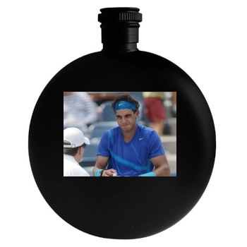 Rafael Nadal Round Flask