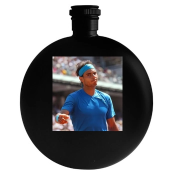 Rafael Nadal Round Flask