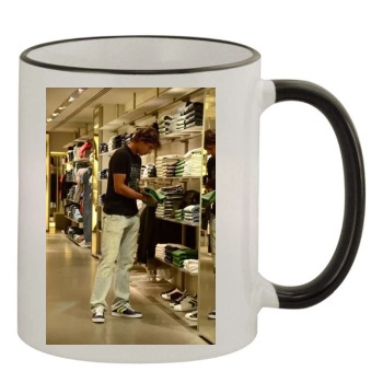 Rafael Nadal 11oz Colored Rim & Handle Mug