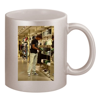 Rafael Nadal 11oz Metallic Silver Mug