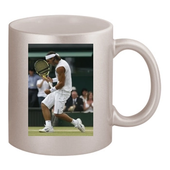 Rafael Nadal 11oz Metallic Silver Mug