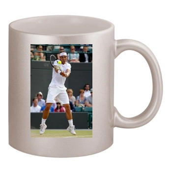 Rafael Nadal 11oz Metallic Silver Mug