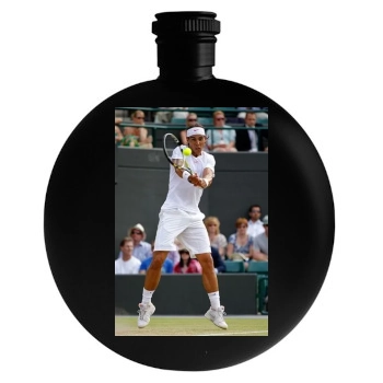 Rafael Nadal Round Flask