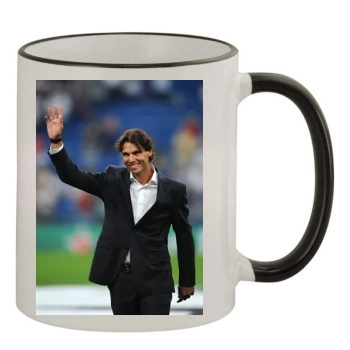 Rafael Nadal 11oz Colored Rim & Handle Mug