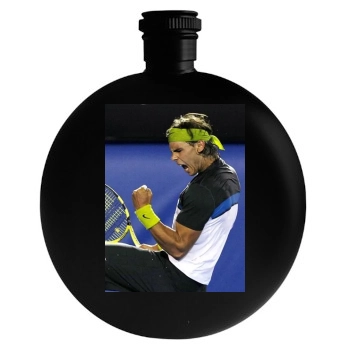 Rafael Nadal Round Flask