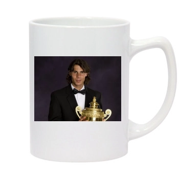 Rafael Nadal 14oz White Statesman Mug