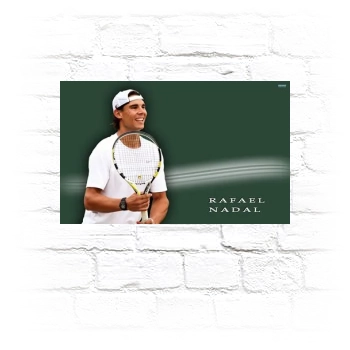 Rafael Nadal Metal Wall Art