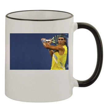 Rafael Nadal 11oz Colored Rim & Handle Mug