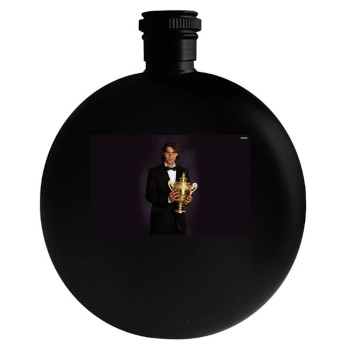 Rafael Nadal Round Flask