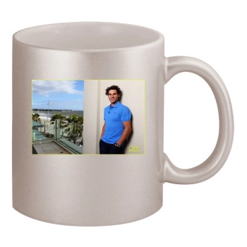 Rafael Nadal 11oz Metallic Silver Mug