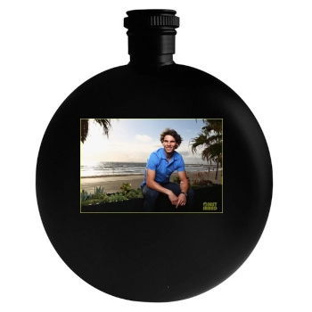 Rafael Nadal Round Flask