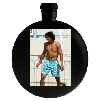 Rafael Nadal Round Flask