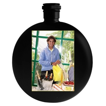 Rafael Nadal Round Flask